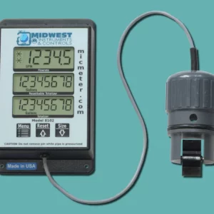 Detached Display Paddle Wheel Flow Meter Head