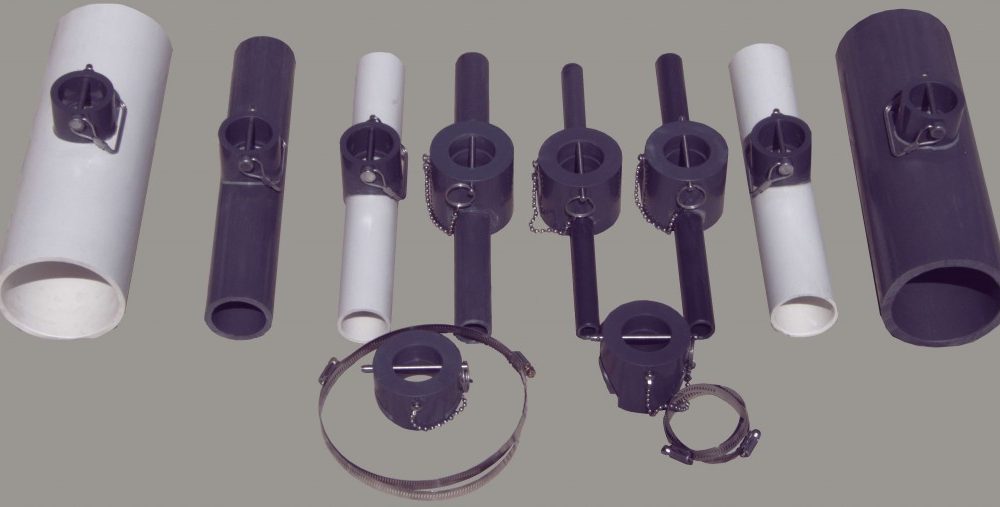 Assortment of Adapters for Flow Meters