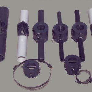 Assortment of Adapters for Flow Meters